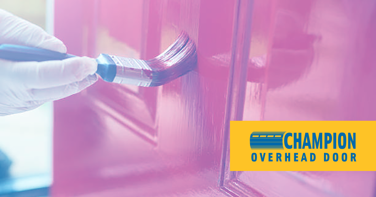 How To: Paint a Garage Door